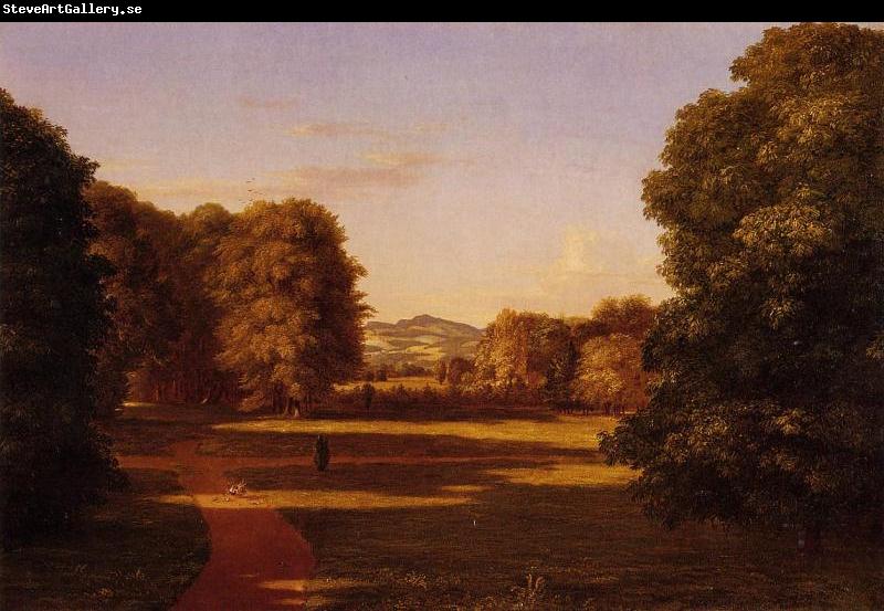 Thomas Cole The Gardens of Van Rensselaer Manor House